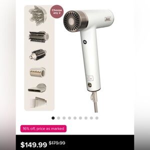 Shark SpeedStyle Hairdryer with Express touch up brush and Turbo concentrator